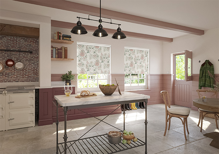Vintage Rose, Pink Blush - Roller Blind - Image 7